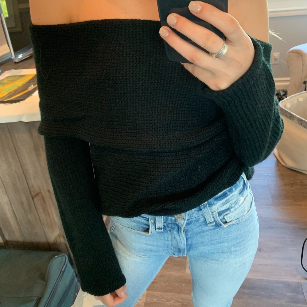 Lf off the shoulder sweater